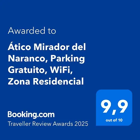 Atico Mirador Del Naranco, Parking Gratuito, Wifi, Zona Residencial Διαμέρισμα Οβιέδο