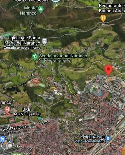 Atico Mirador Del Naranco, Parking Gratuito, Wifi, Zona Residencial