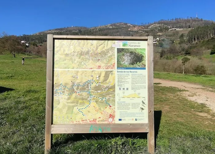 Atico Mirador Del Naranco, Parking Gratuito, Wifi, Zona Residencial Oviedo