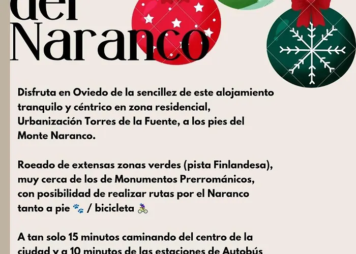 ático Mirador Del Naranco, Parking Gratuito, Wifi, Zona Residencial Appartamento Oviedo